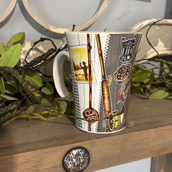Fishing Fisherman Coffee Mug Cup Rods Reels - Picture 6 of 11